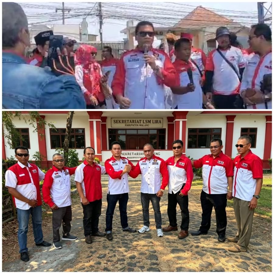 Aksi Damai LSM LIRA Malang Raya Berjalan Lancar, Sri Agus Mahendra Apresiasi Aparat dan Pengurus