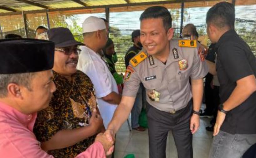 Bhakti Sosial, Para Peserta Didik Sespimti Polri Dikreg Ke-34 TA.2025 Berbagi Paket Sembako