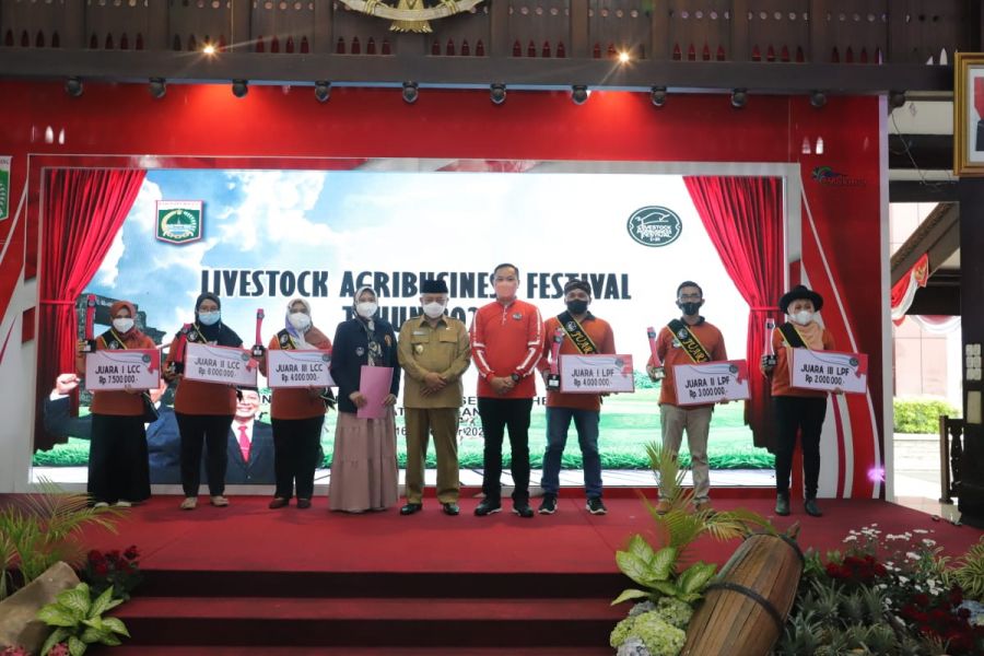 Bupati Malang Hadiri Livestock Agribusiness Festival 2021