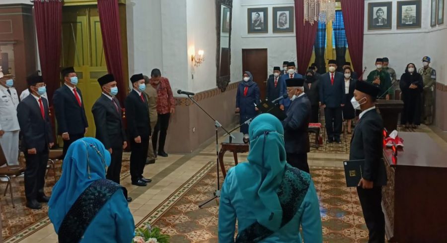 Bupati Malang Lantik Tiga Pejabat Pemerintahan