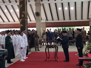 Bupati Malang Resmi Lantik 56 Kepala Desa Terpilih Periode 2023-2029