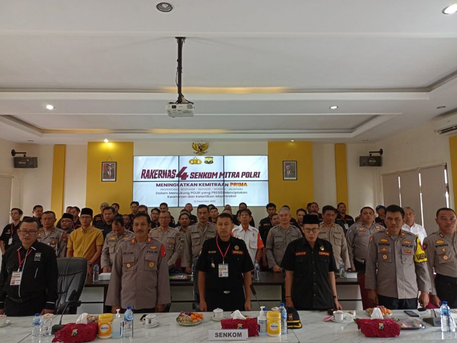 Ciptakan Kamtibmas dan Kondusifitas Jelang Pemilu 2024, Senkom Mitra Polri Gelar Rakernas ke-4