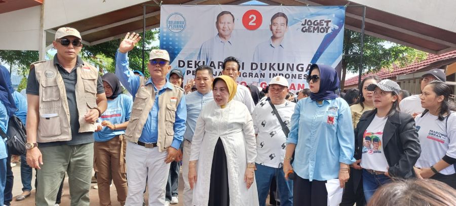 Deklarasi Dukungan Prabowo-Gibran dari Seribu CPMI se Jawa Timur