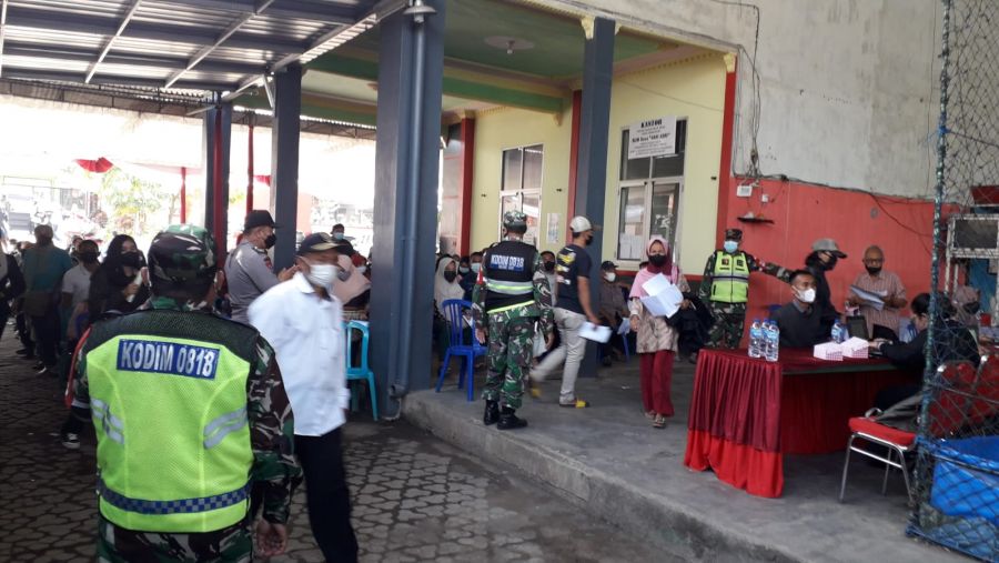 Desa Asrikaton Sukses Suntikan 1200 Dosis Vaksin Sinovac Untuk Warga