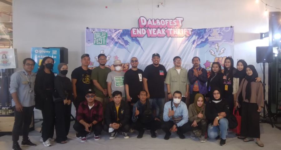 Diburu Kaum Millenial Kota Malang, Walau Bekas Dalbo Fest End Years Thrift Tawarkan Produk Branded