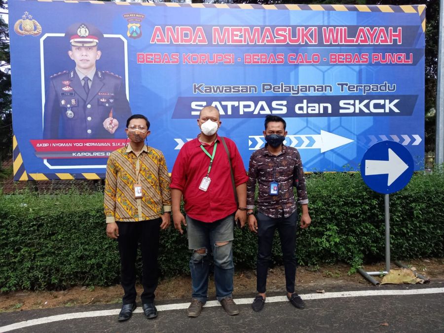 Didampingi Kuasa Hukumnya, Wartawan Ini Penuhi Panggilan Polisi Karena Dilaporkan Balik