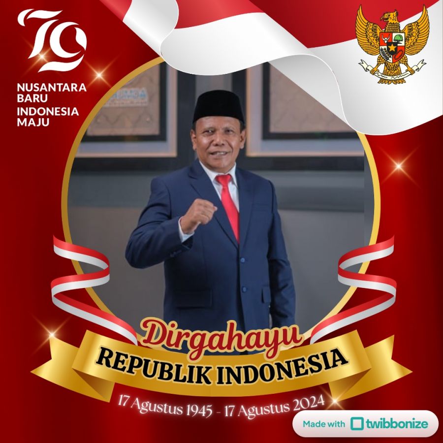 Dirut Perumda Tirta Kanjuruhan Ucapkan Selamat Menyambut HUT Republik Indonesia ke 79 