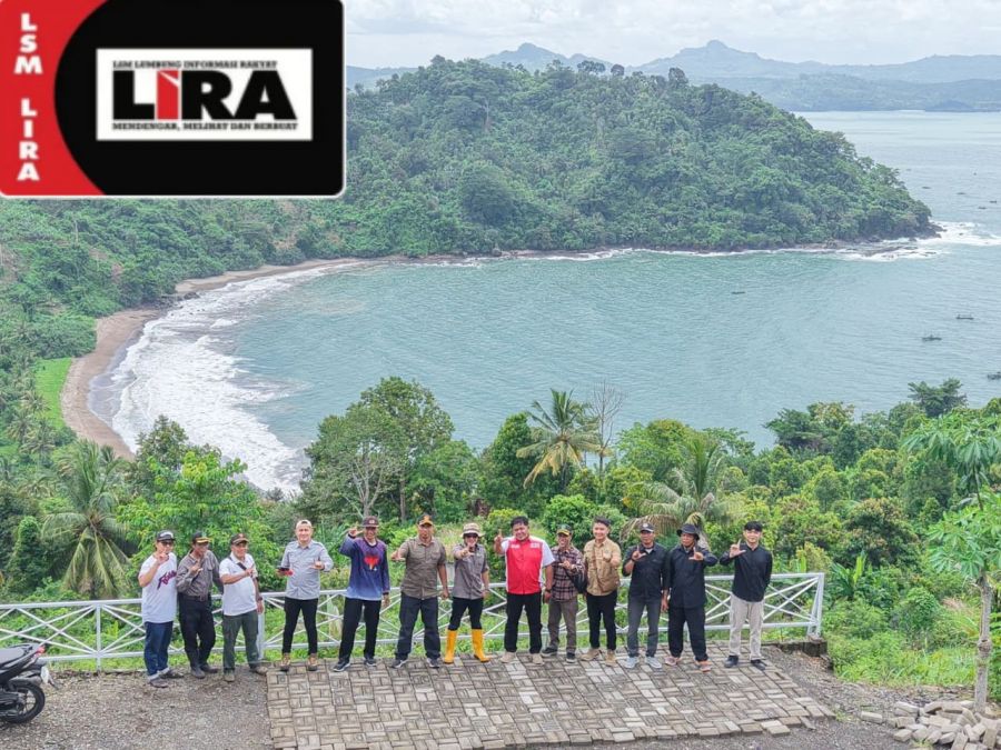 DPD LIRA Trenggalek Bersama Perhutani dan PT Kencana Lakukan Pengukuran Lahan Pengembangan Wisata