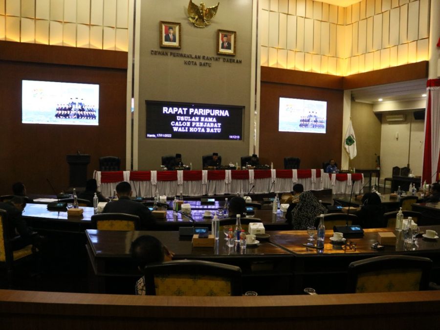 DPRD Kota Batu Umumkan 3 Nama Usulan Calon Pj Wali Kota Batu