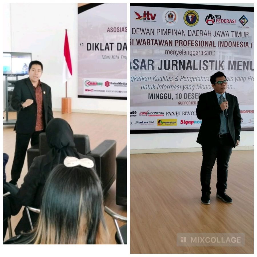 Dua Doktor Jadi Pemateri Diklat Dasar Menuju UKW DPD AWPI Jatim
