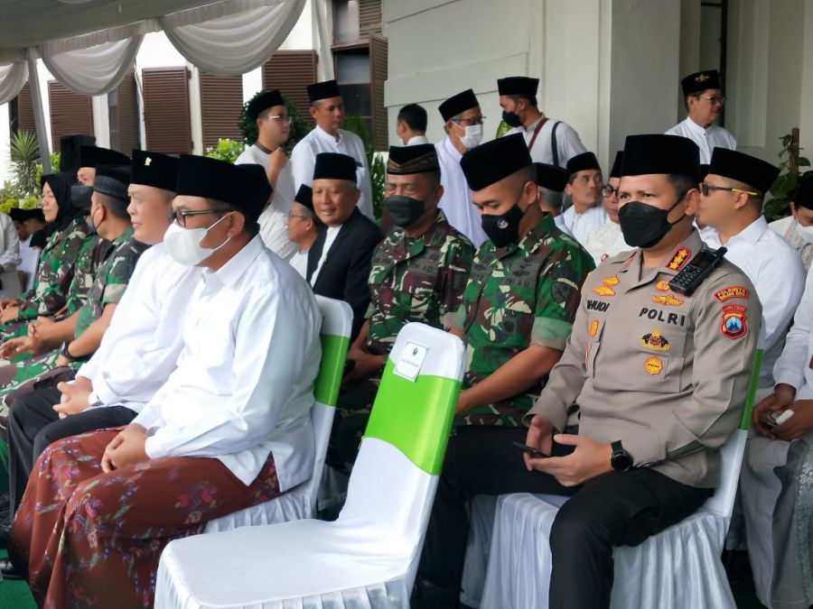 Forkopimda Kota Malang Bersama Kasdim 0833 Hadiri Upacara Peringatan Hari Santri