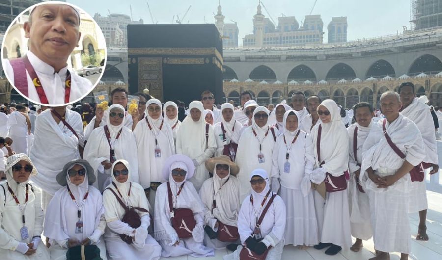 Jadi Tamu Allah, Direktur PT Jeje Ani Trans Tunaikan Ibadah Bersama Tim dan Travel Smarts Umrah