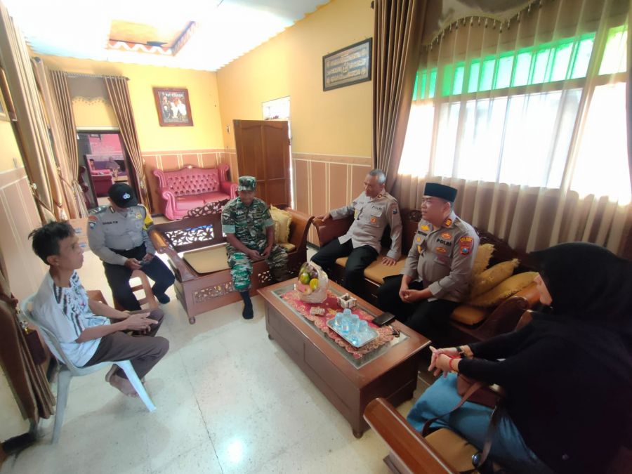 Jum'at Curhat Polres Malang Kepada Keluarga Korban Tragedi Kanjuruhan