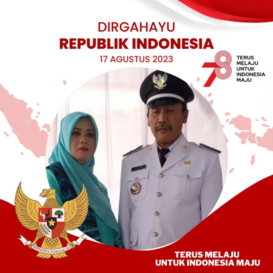 Kades Gading Kembar Ucapkan Selamat Dirgahayu Kemerdekaan Republik Indonesia ke 78