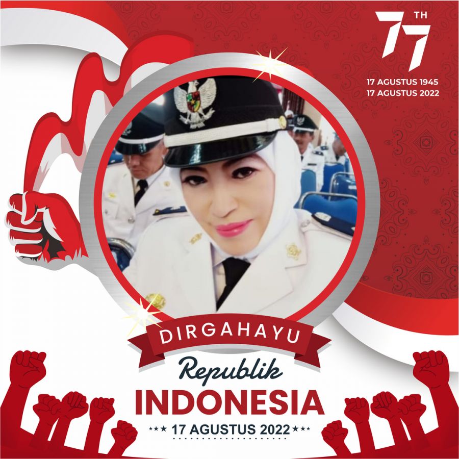 Kades Jabung Ucapkan Selamat Menyambut Dirgahayu Kemerdekaan RI ke 77