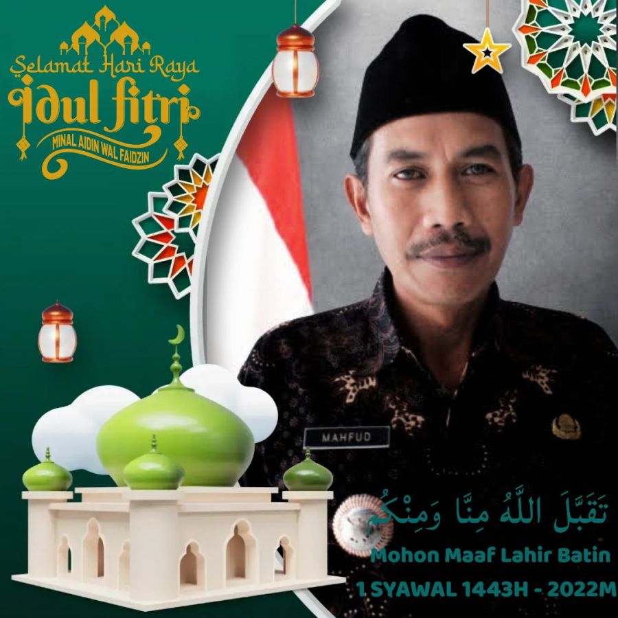 Kades Madiredo Ucapkan Selamat Menyambut Hari Raya Idul Fitri 1443 Hijriyah