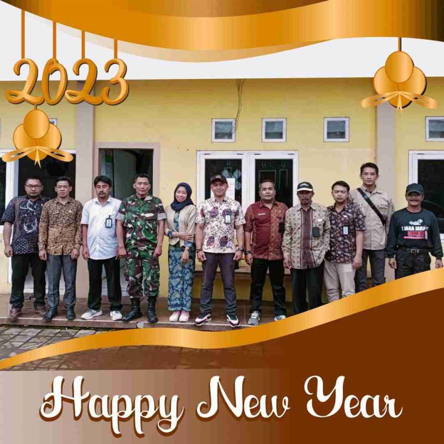 Kades Sukomulyo Ucapkan Selamat Menyambut Tahun Baru 2023