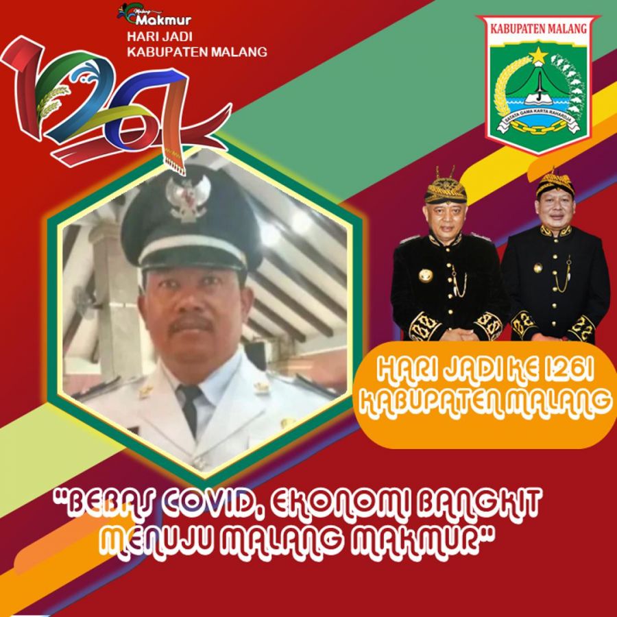 Kades Sukopuro Ucapkan Selamat HUT Kabupaten Malang Yang ke 1261