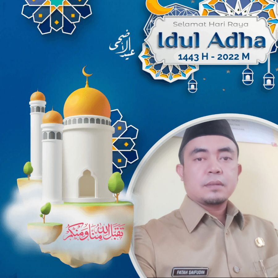Kades Sumberejo Ucapkan Selamat Hari Raya Idul Adha 1443 Hijriyah