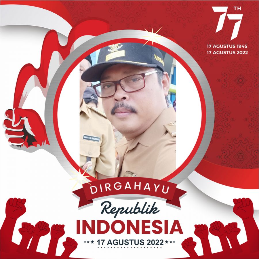Kades Wonokerto Ucapkan Selamat Menjelang HUT RI ke 77