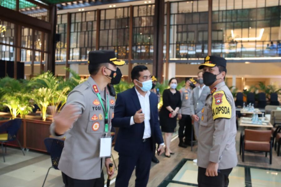 Kapolda Jatim Cek Kesiapan Pengamanan Side Event W20 Indonesia