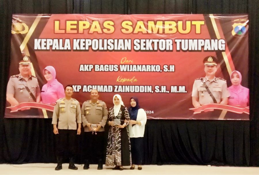 Kegiatan Lepas Sambut Kapolsek Tumpang