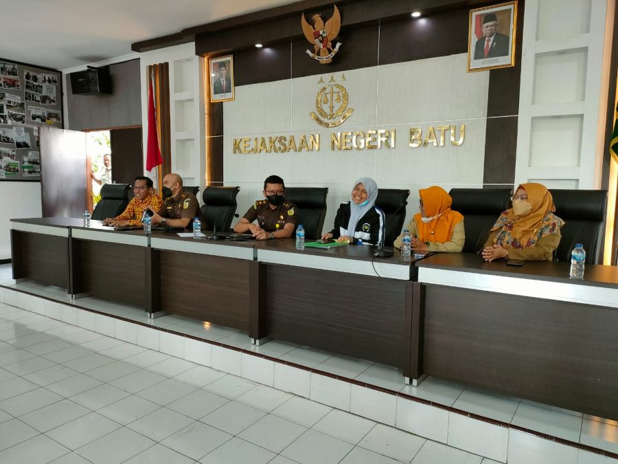 Kejaksaan Negeri Batu Sambut Kunjungan Siswa Siswi SMP Darush Sholihin
