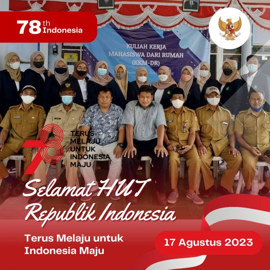 Kepala Desa Jeru Mengucapkan Selamat Dirgahayu Kemerdekaan Republik Indonesia ke 78