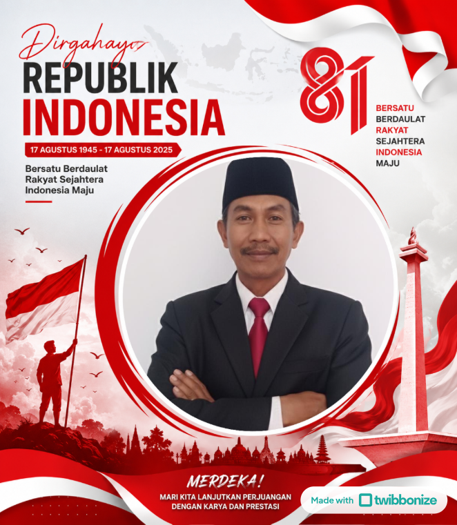 Kepala Desa Madiredo Ucapkan Selamat Menyambut HUT Kemerdekaan Republik Indonesia ke-81