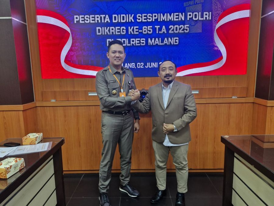 Ketua DPC GANN Malang Raya Hadiri KKP Sespimmen Lemdiklat Polri Dikreg ke 65 Tahun 2025