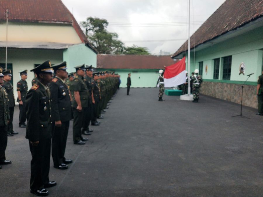 Kodim 0833 Gelar Upacara Hari Sumpah Pemuda