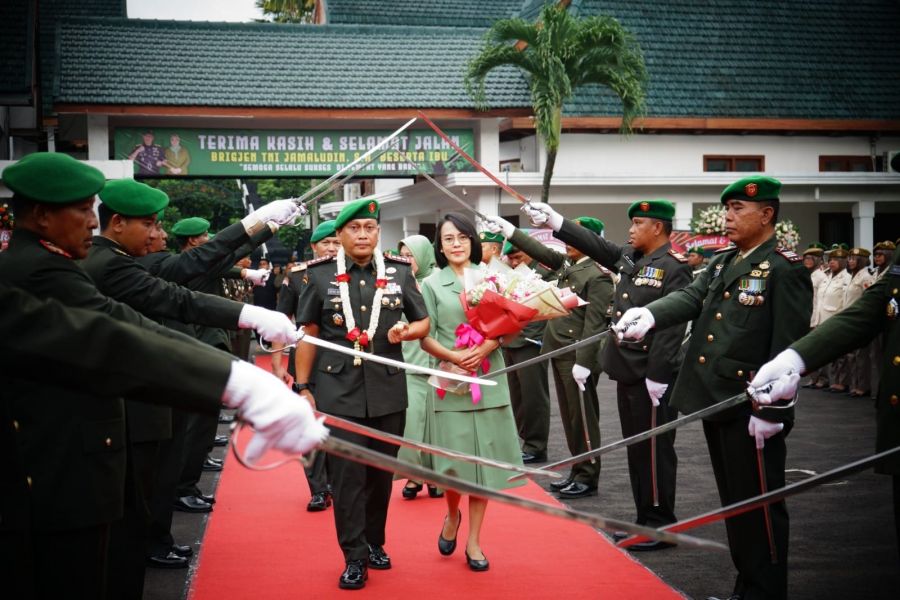 Kolonel Inf Setyo Wibowo S.Ip M.Sos Resmi Pimpin Korem 083/Bdj, Gantikan Jenderal TNI Jamaludin