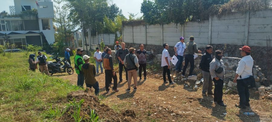 Komisi C DPRD Kota Batu Tinjau Lokasi Perumahan Kusuma Pesanggrahan
