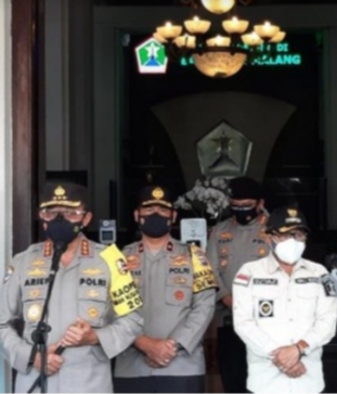 Kota Malang Dapat Pujian dari Kabaharkam Polri Terkait Penanganan Covid-19
