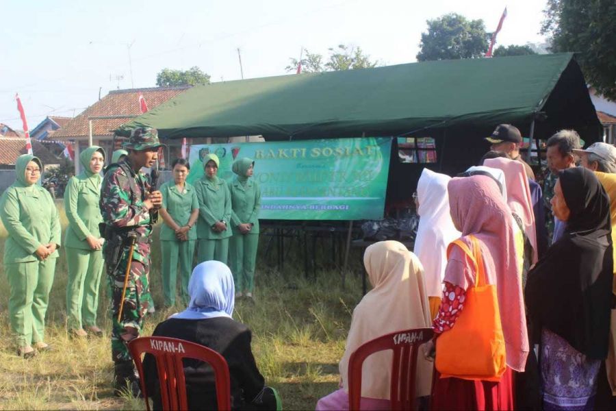 Kursi Roda Untuk Sang Veteran RI, Dari Yonif Raider 301/Prabu Kian Santang