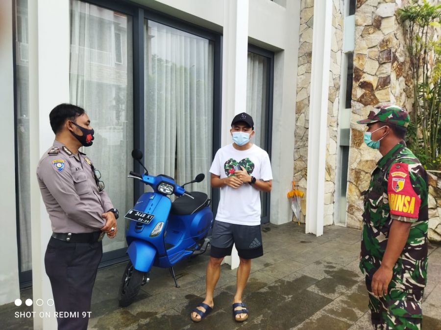 Langkah Cepat Tanggap Empat Pilar Kelurahan Ngaglik Lakukan Tracing dan Testing