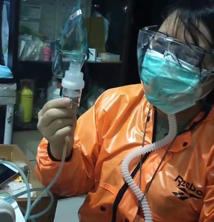 Lewat Terapi Uap, Dokter di Karangploso Klaim Bisa Sembuhkan Pasien Covid-19