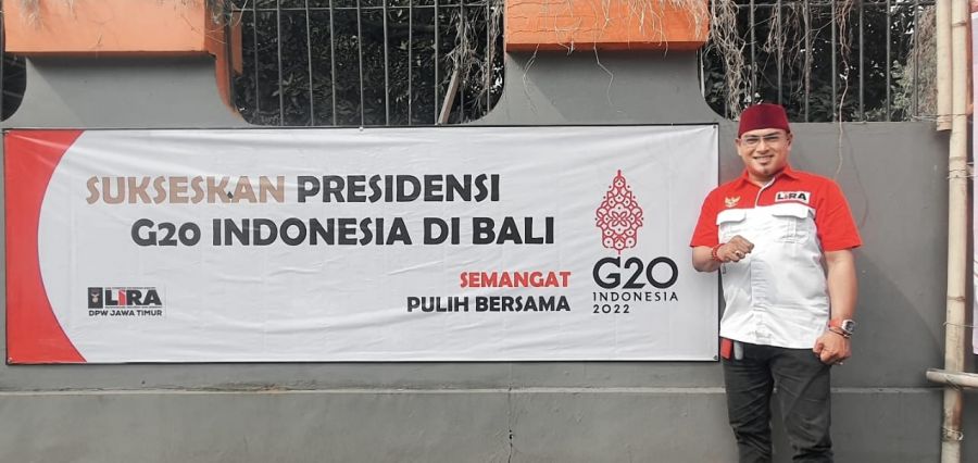 LIRA Jatim Turut Dukung dan Sukseskan Pelaksanaan KTT G20 di Bali