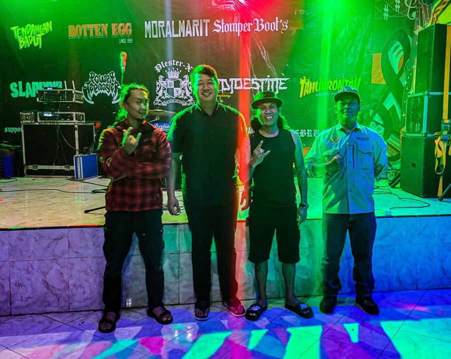 Lurah Songgokerto Support Penuh Anniversary 25 Moral Marit Band Punk Rock Legendaris Asal Kota Batu