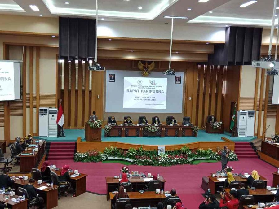 Memperingati HUT Kabupaten Malang ke 1261, DPRD Kabupaten Malang Gelar Paripurna Istimewa