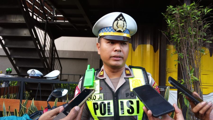 Operasi Patuh Semeru 2024 ke-2 di Simpang Tiga Lippo Plaza, Tekan Angka Lantas Pengendara Roda Dua