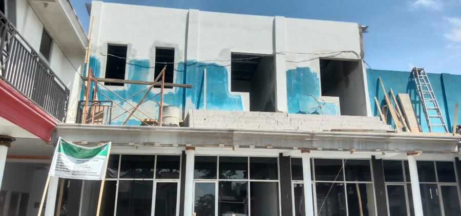 Optimalisasi Penggunaan Dana Desa, Pemdes Lumbangsari Renovasi Kantor Desa