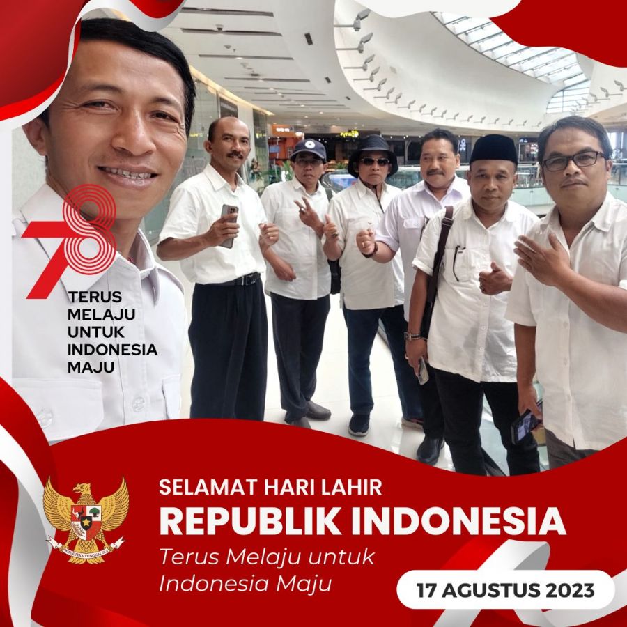 Paguyuban Kades se-Kecamatan Ampelgading Ucapkan Selamat Dirgahayu Republik Indonesia ke -78