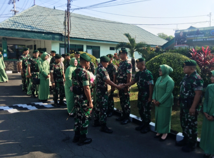 Panglima Divisi 2 Kostrad Kunker ke Yonarhanud 2 Kostrad Malang 