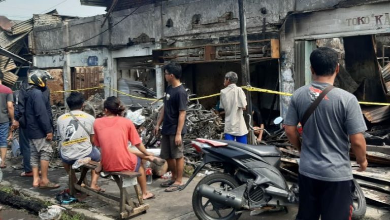 Pasca Kebakaran Pasar Bululawang, Kerugian Ditafsir Mencapai Tiga Milyar
