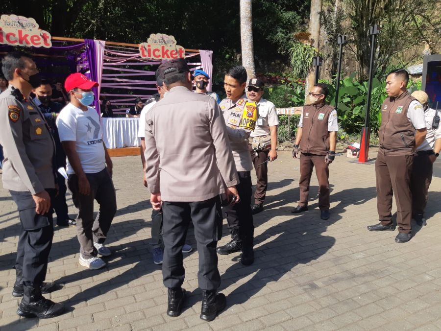Pastikan Berjalan Lancar, Kapolres Batu Pimpin Langsung Pengamanan Youthland Music Festival Pujon
