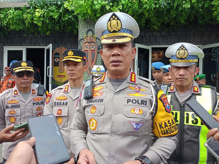 Pastikan Kesiapan, PJU Polda Jatim Lakukan Pengecekan Posko Nataru