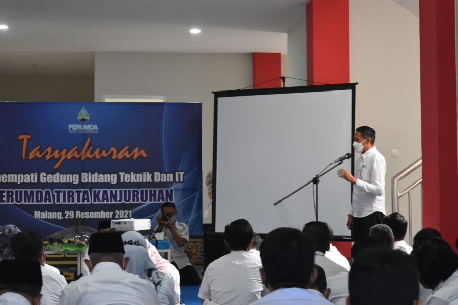 PDAM Kabupaten Malang Gelar Tasyakuran Gedung Teknik dan Teknologi Informasi