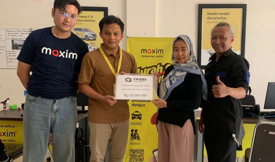 Peduli Sesama, Keluarga Korban Lakalantas Ucapkan Terimakasih Kepada Maxim Dan URC Force Malang