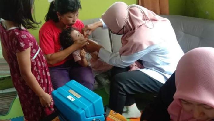 Pekan Imunisasi Nasional Polio (PIN POLIO) Kota Batu Putaran Kedua Dimulai